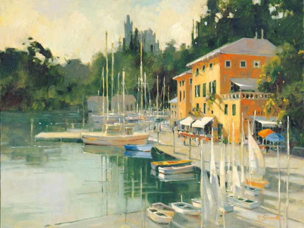 Portofino Heights art print by Marilyn Simandle for $57.95 CAD