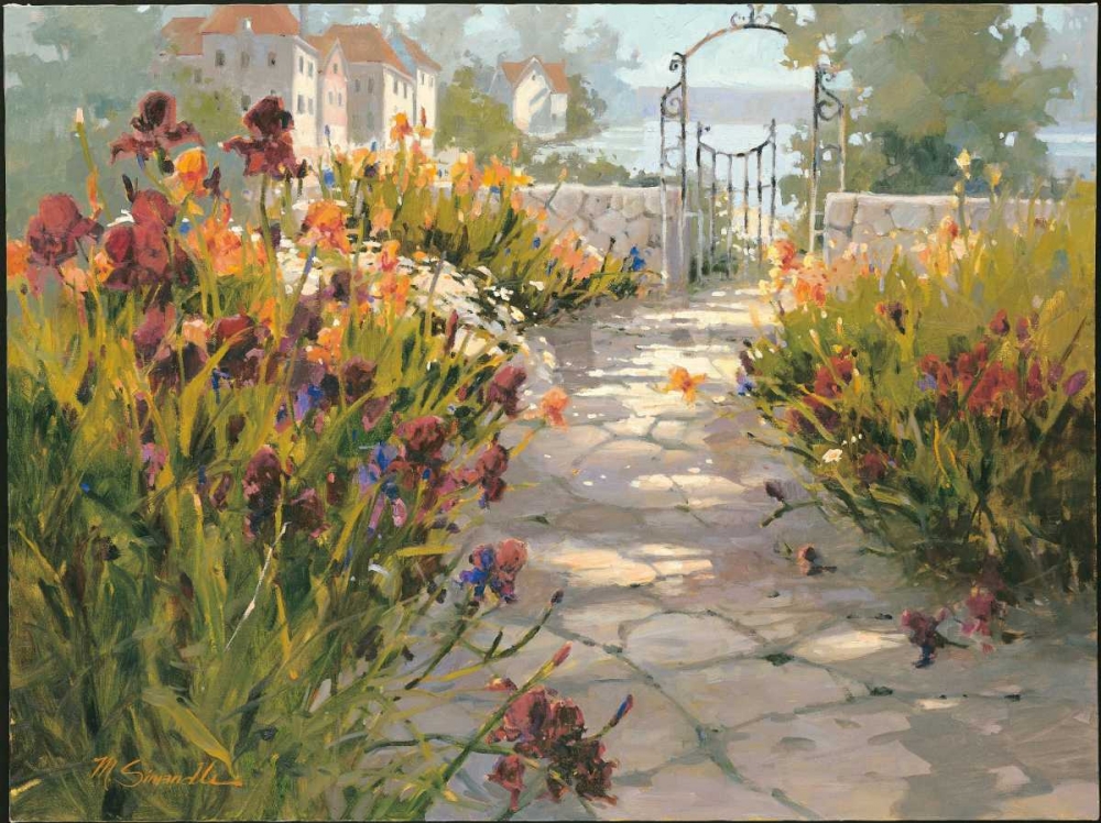 Italian Village art print by Marilyn Simandle for $57.95 CAD