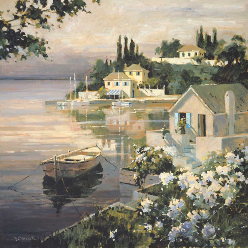 Tranquil Bay art print by Marilyn Simandle for $57.95 CAD