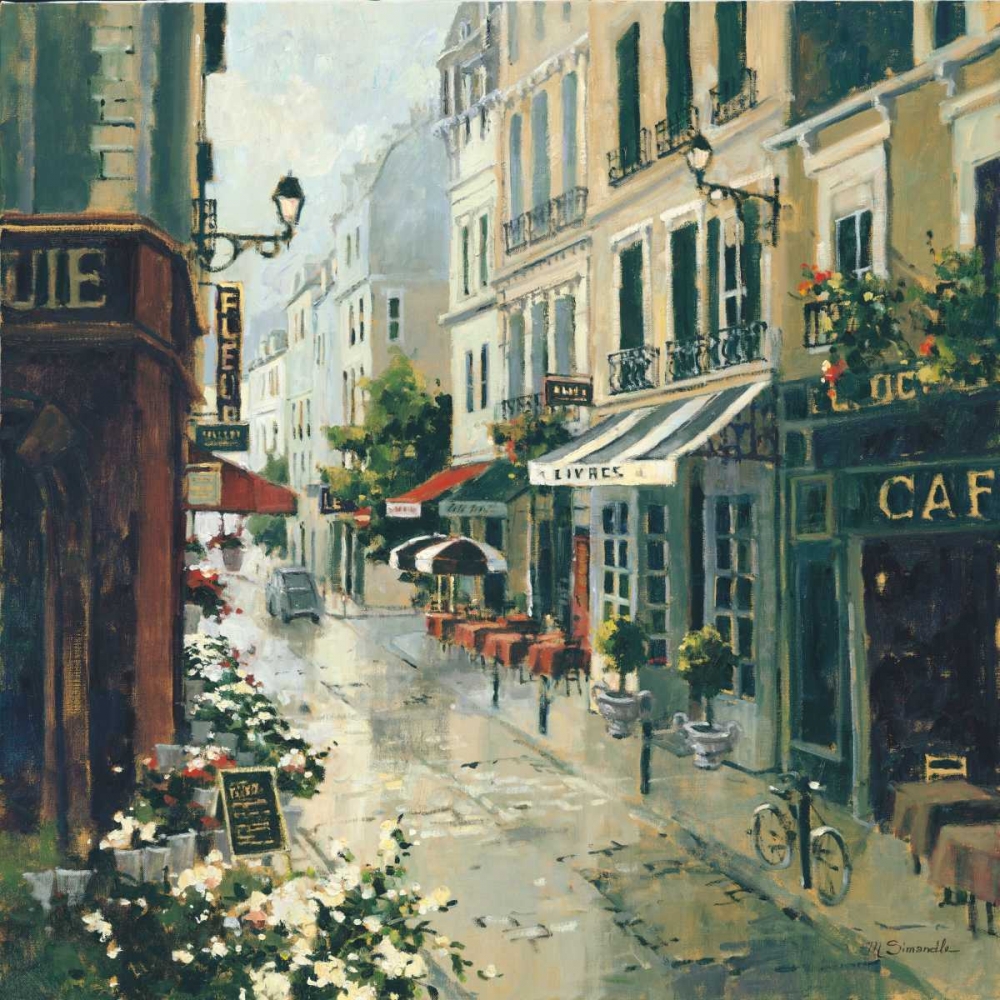 Floral Lane art print by Marilyn Simandle for $57.95 CAD