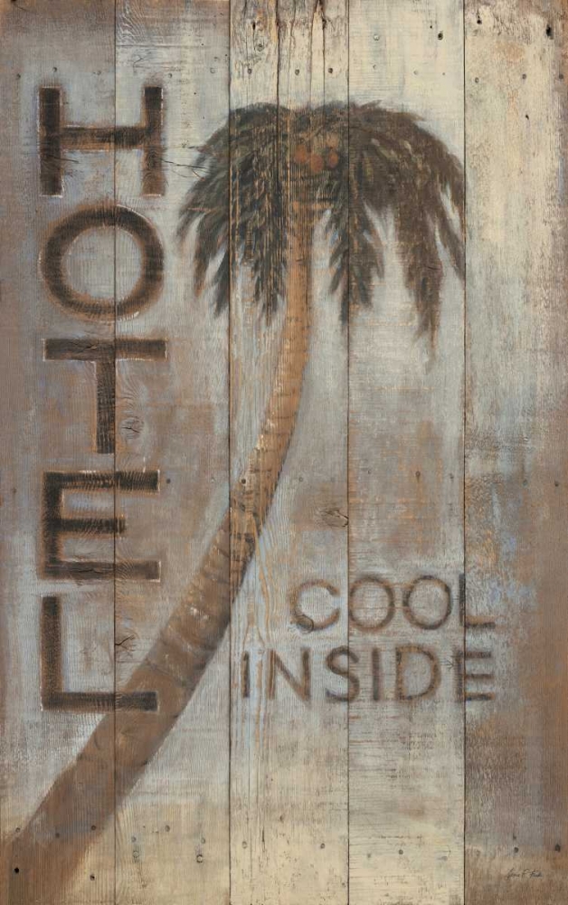 Palm Hotel art print by Arnie Fisk for $57.95 CAD