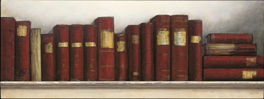 Study In Red art print by Arnie Fisk for $57.95 CAD