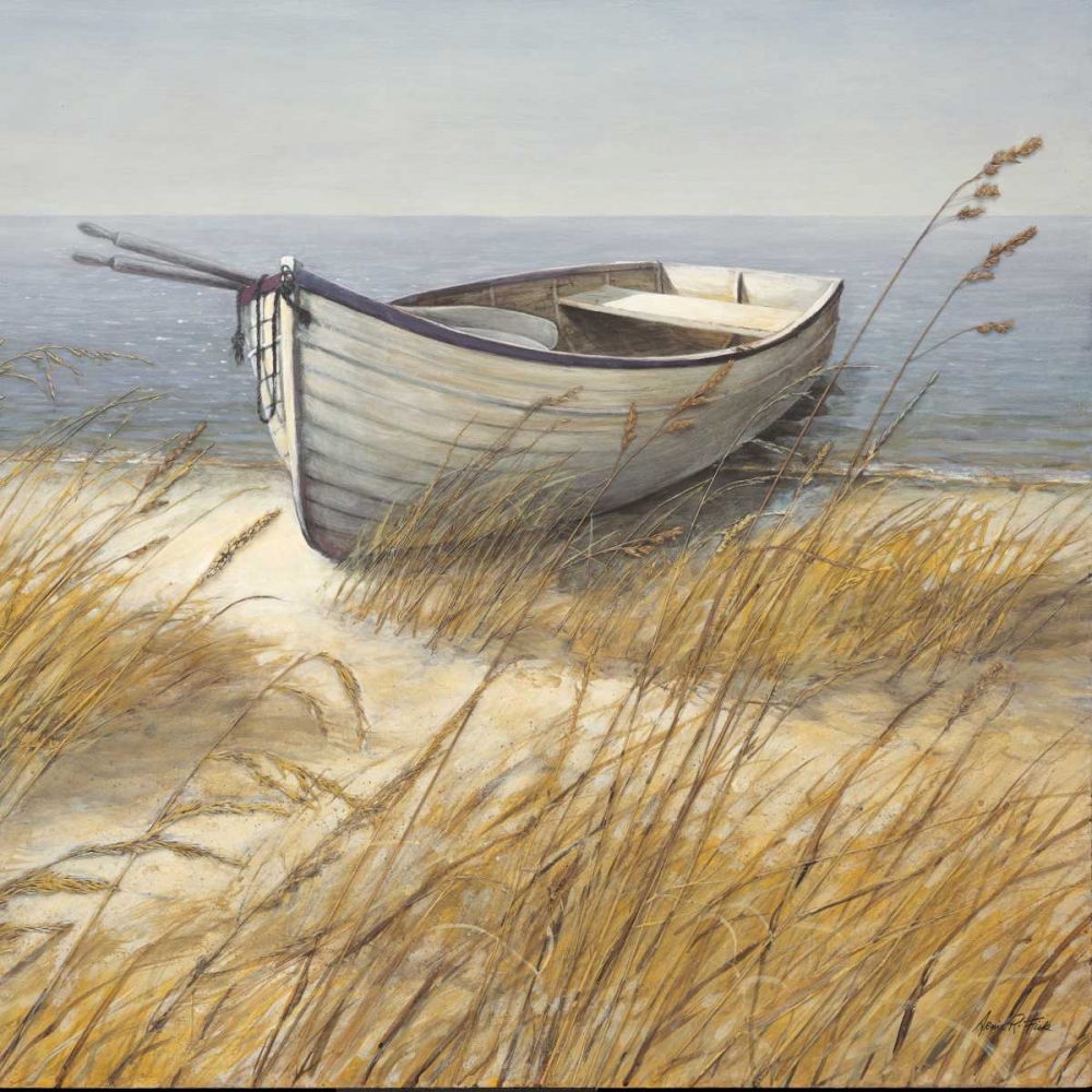 Shoreline Boat art print by Arnie Fisk for $57.95 CAD