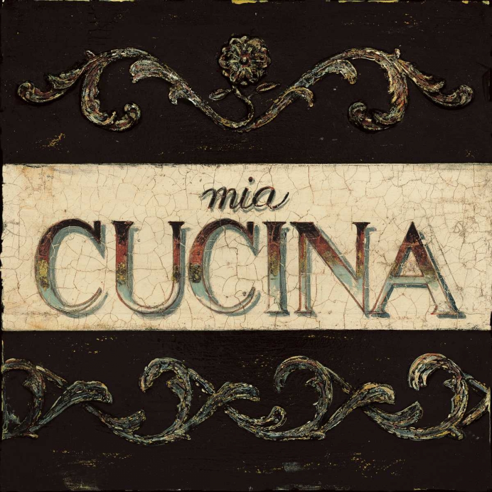 Mia Cucina Plaque art print by Arnie Fisk for $57.95 CAD