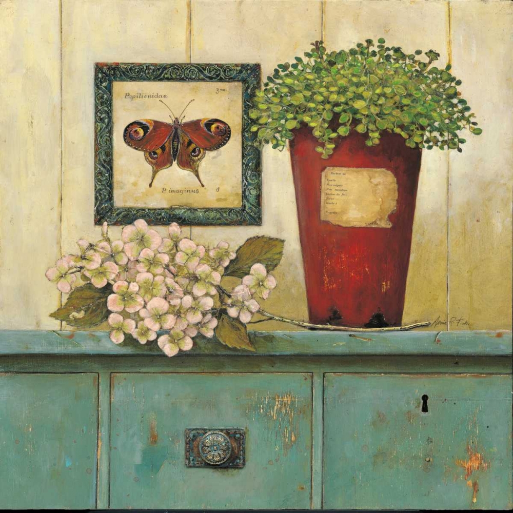Garden Cabinet art print by Arnie Fisk for $57.95 CAD