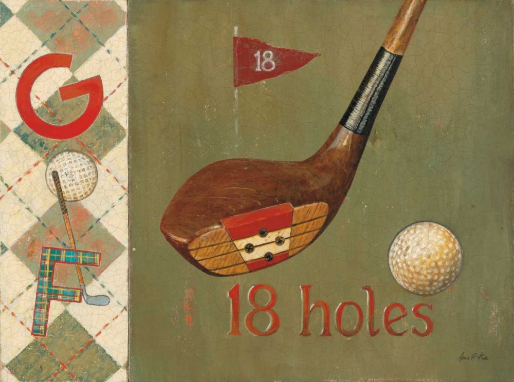 18 Holes art print by Arnie Fisk for $57.95 CAD