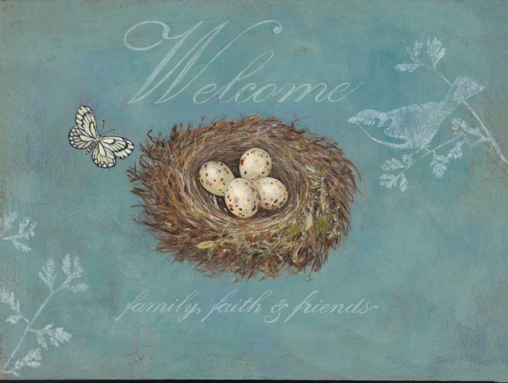 Welcome art print by Arnie Fisk for $57.95 CAD