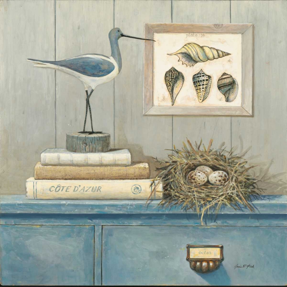 Cote D Azure Botanical art print by Arnie Fisk for $57.95 CAD