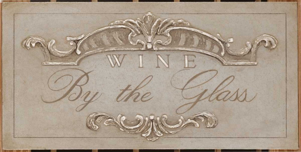 Announcing Wine By the Glass art print by Arnie Fisk for $57.95 CAD