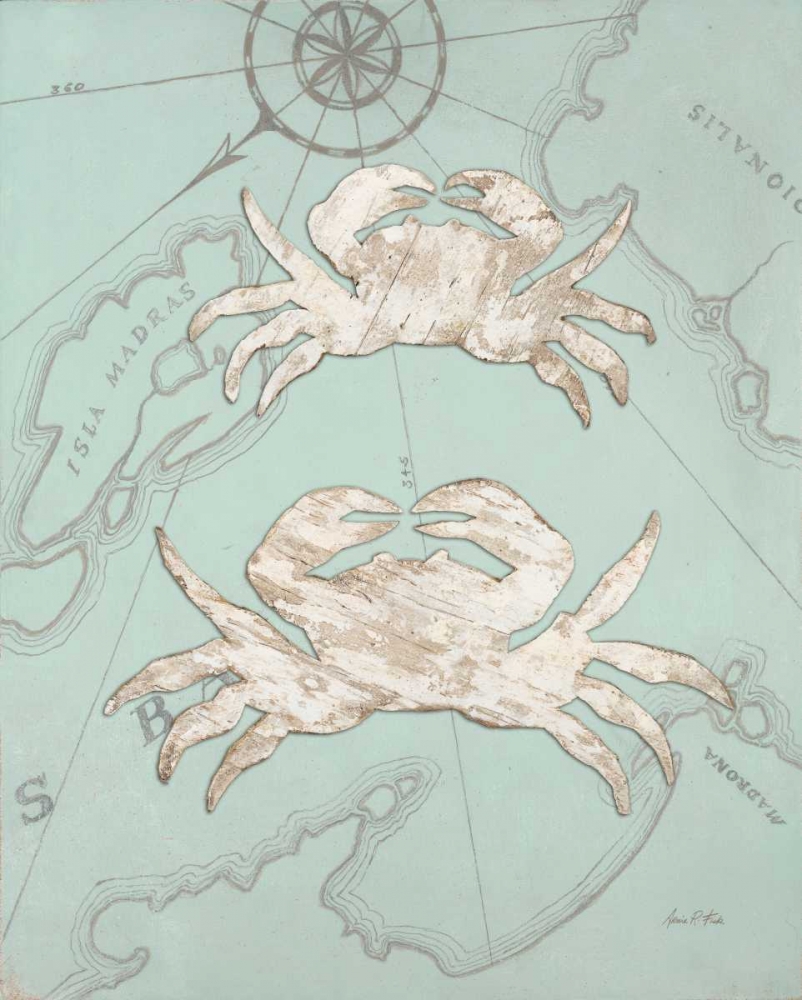 Coastal Crab art print by Arnie Fisk for $57.95 CAD