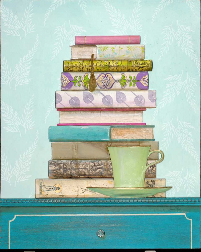 Patterned Library art print by Arnie Fisk for $57.95 CAD