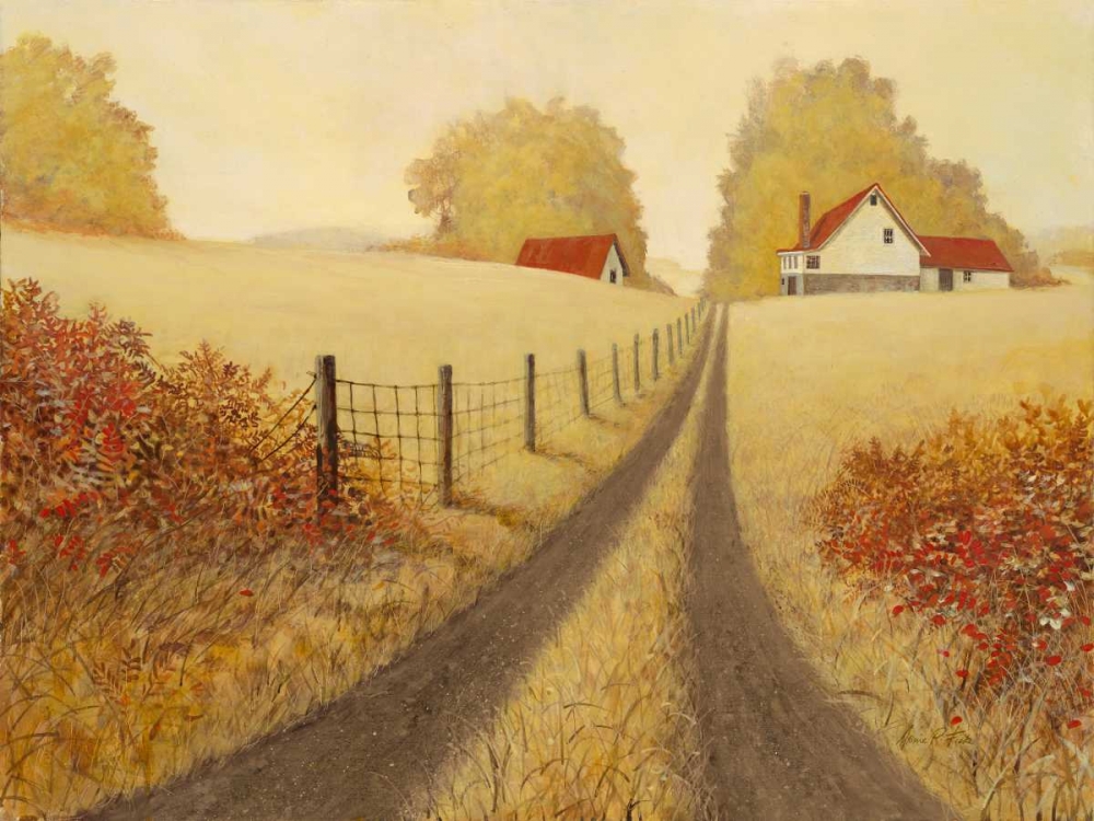 Golden Pathway art print by Arnie Fisk for $57.95 CAD