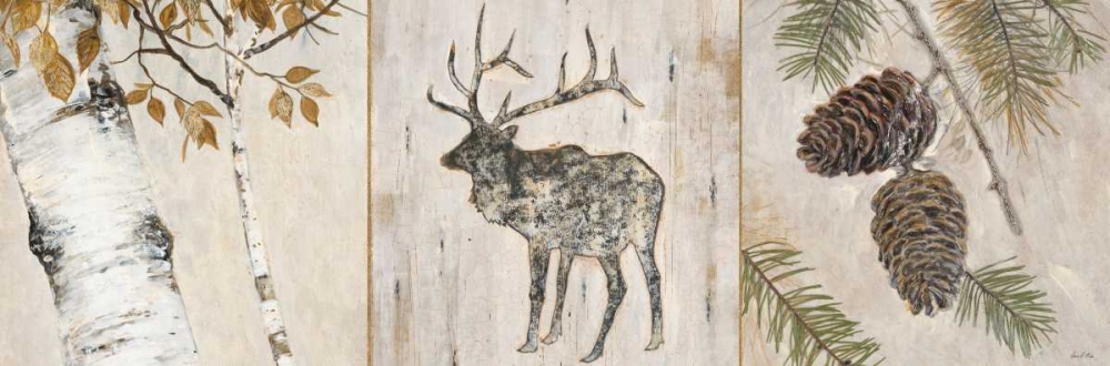 Rustic Forest Panel art print by Arnie Fisk for $57.95 CAD