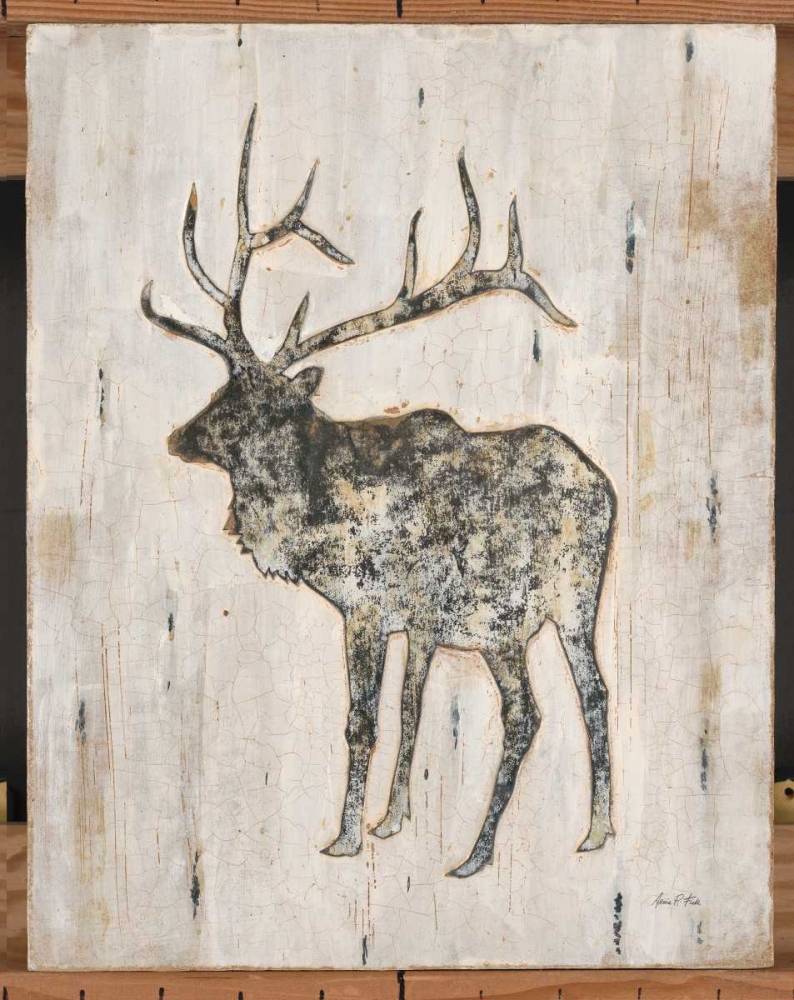 Rustic Elk art print by Arnie Fisk for $57.95 CAD