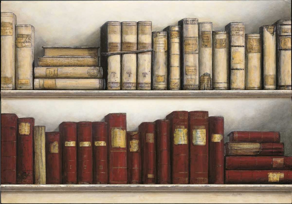World Study of Books art print by Arnie Fisk for $57.95 CAD
