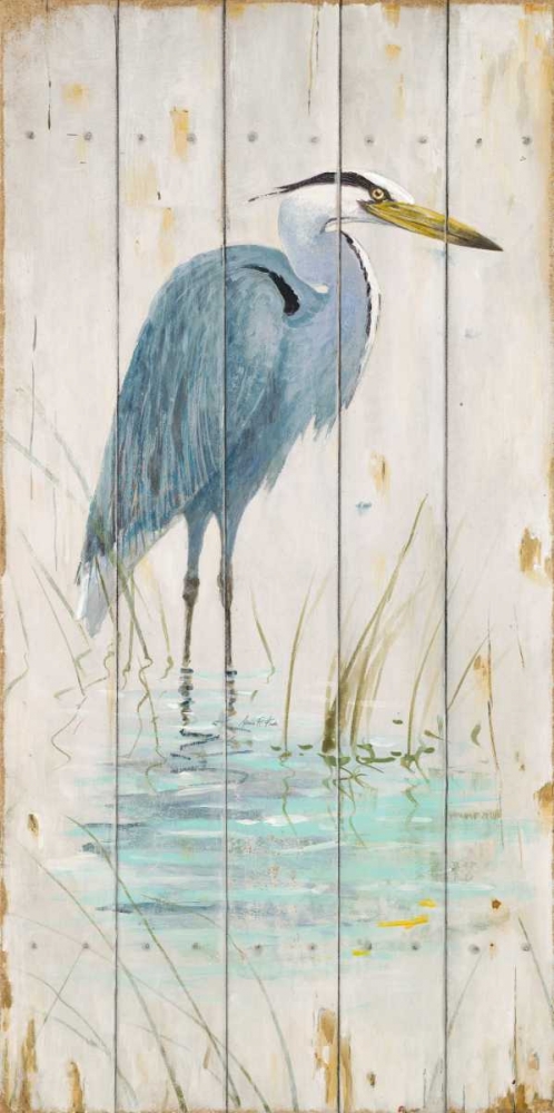 Blue Heron art print by Arnie Fisk for $57.95 CAD