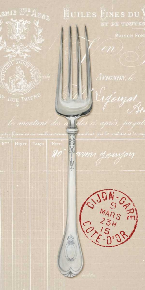 Engraved Fork art print by Arnie Fisk for $57.95 CAD
