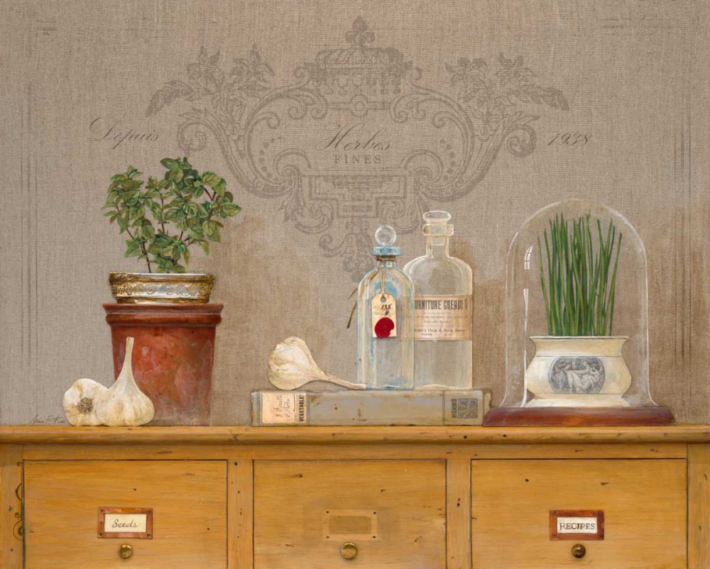 Chive Library art print by Arnie Fisk for $57.95 CAD