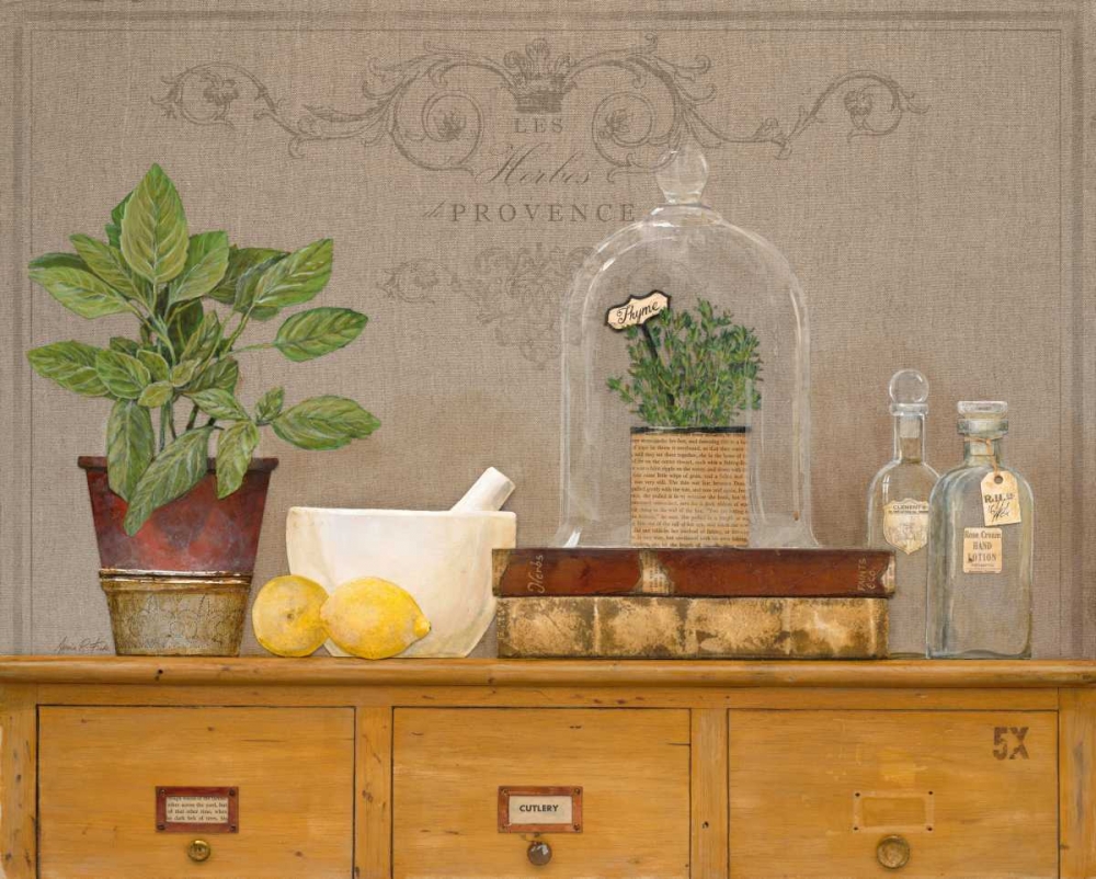 Basil Library art print by Arnie Fisk for $57.95 CAD