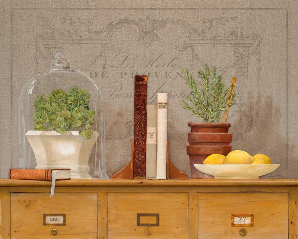 Rosemary Library art print by Arnie Fisk for $57.95 CAD