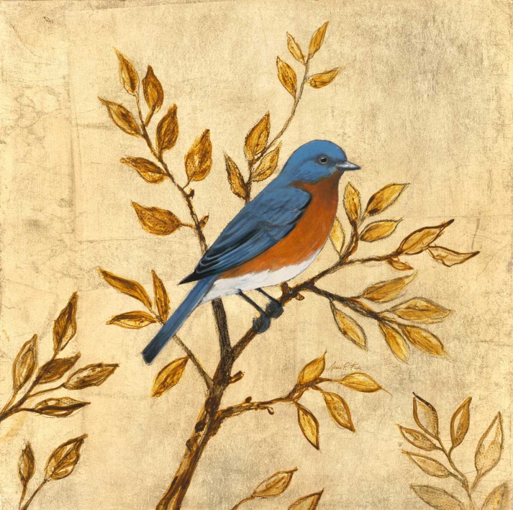 Golden Bluebird art print by Arnie Fisk for $57.95 CAD
