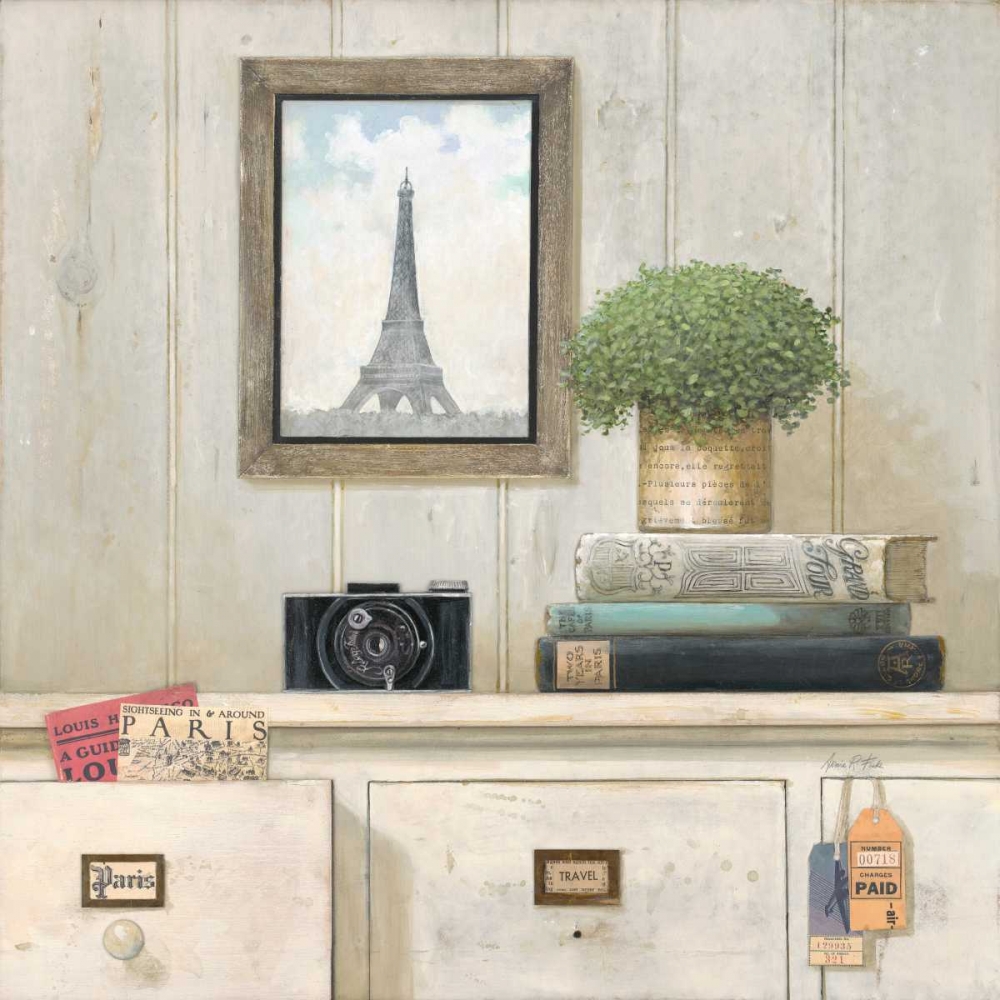 Paris Traveler art print by Arnie Fisk for $57.95 CAD