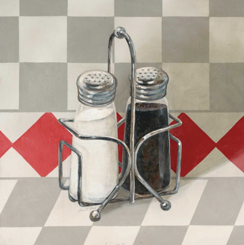 Vintage Salt and Pepper art print by Arnie Fisk for $57.95 CAD