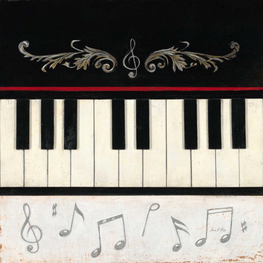 Piano Play art print by Arnie Fisk for $57.95 CAD