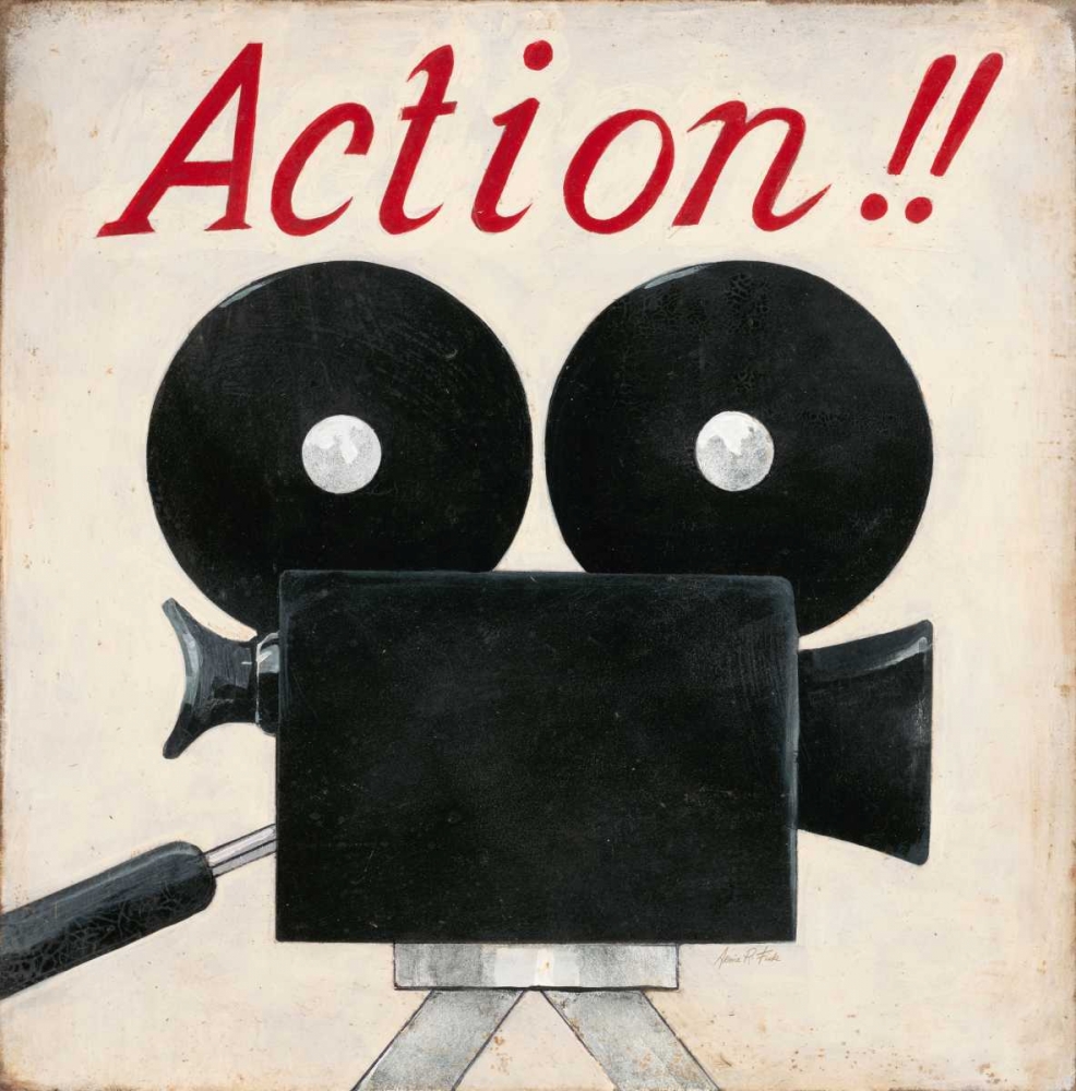 Camera Action art print by Arnie Fisk for $57.95 CAD