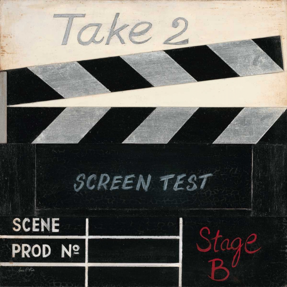 Screen Test art print by Arnie Fisk for $57.95 CAD