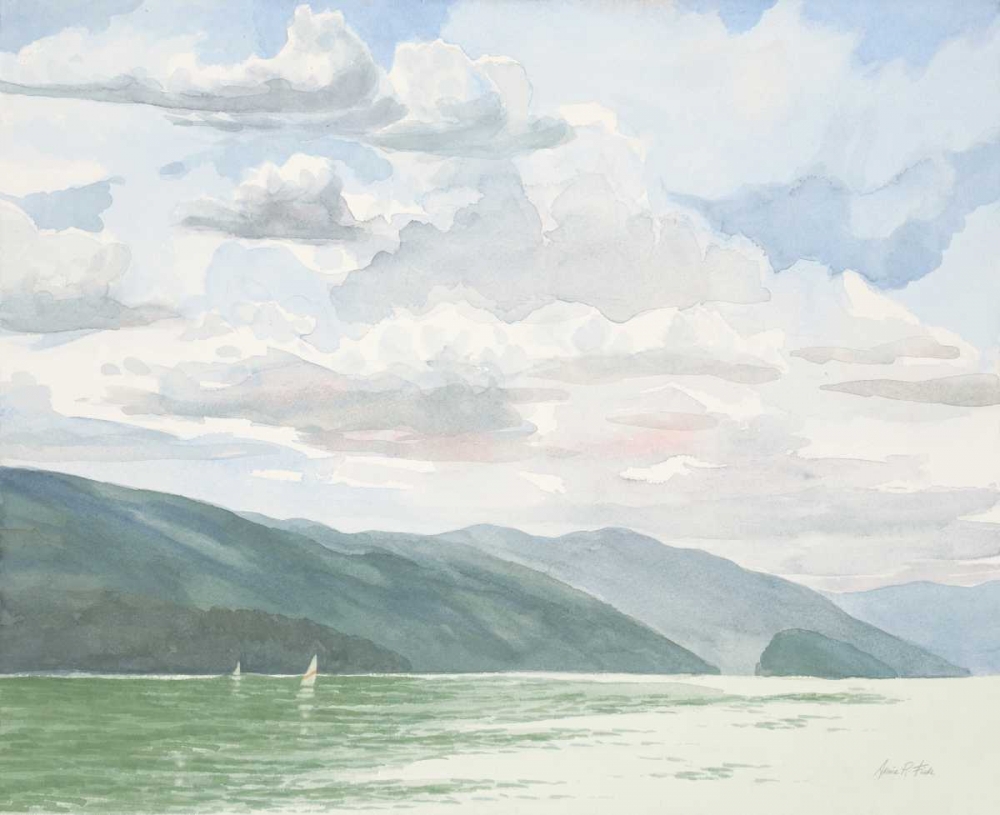 Ocean Sailing 2 art print by Arnie FISK for $57.95 CAD