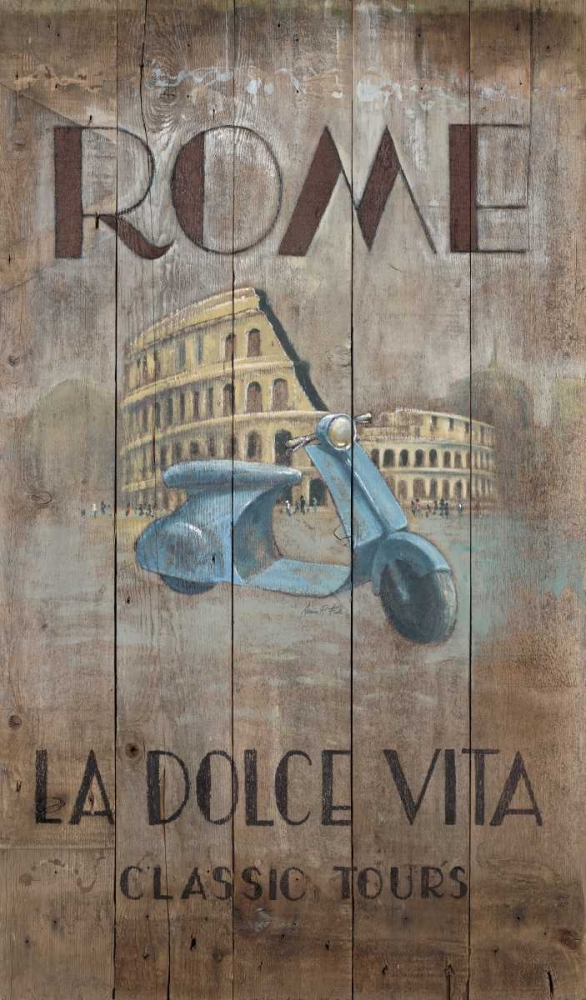 Roman Tours art print by Arnie FISK for $57.95 CAD