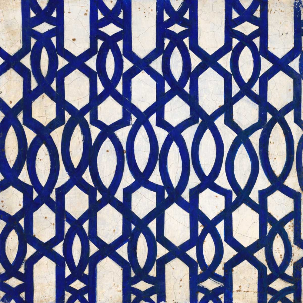 Lapis Lattice Tile art print by Arnie Fisk for $57.95 CAD