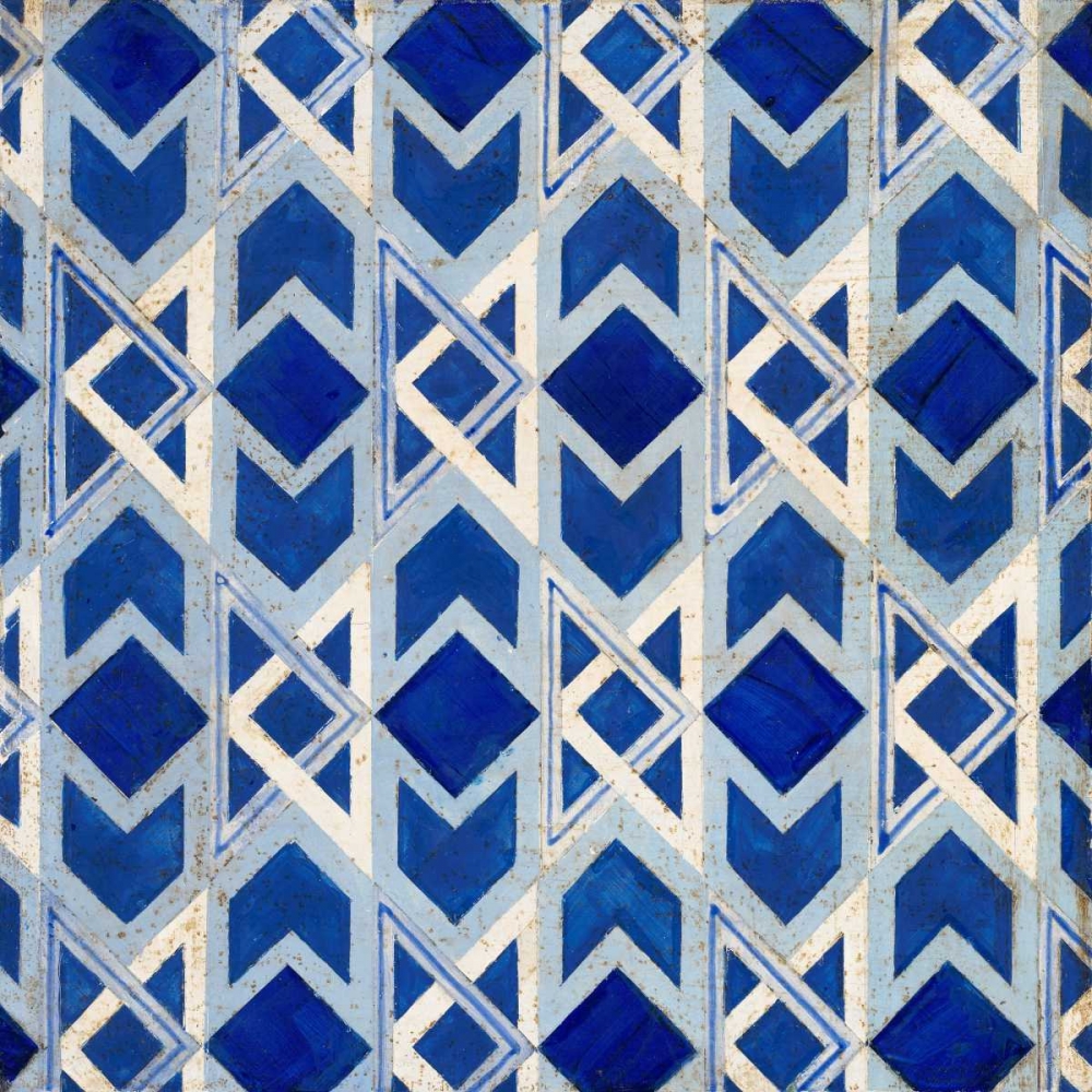 Lapis Geometric Tile art print by Arnie Fisk for $57.95 CAD