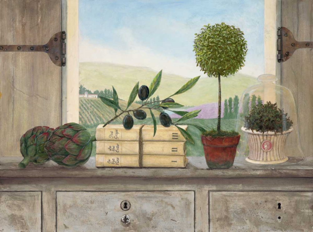 Winery Villa View art print by Arnie Fisk for $57.95 CAD