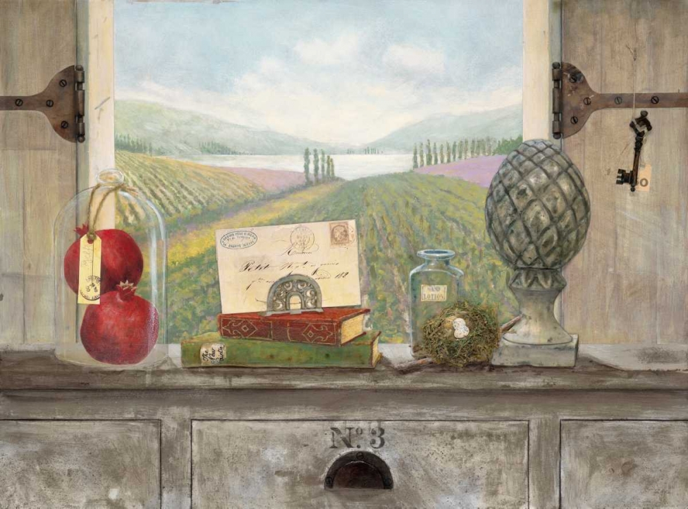 Vineyard Chateau View art print by Arnie Fisk for $57.95 CAD