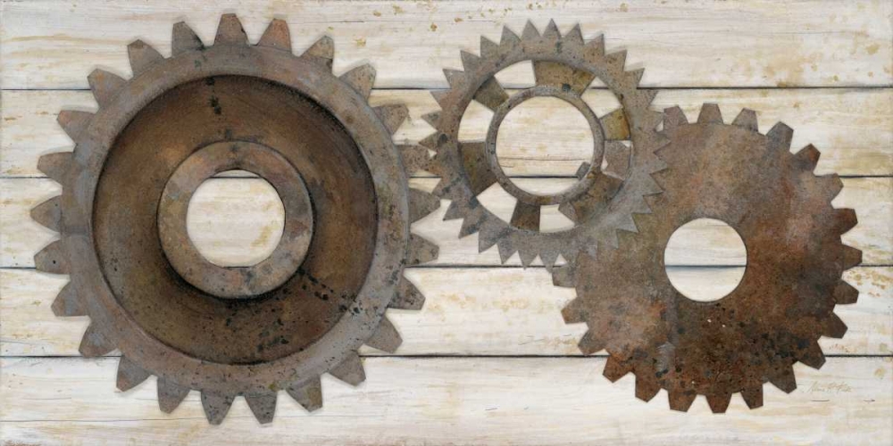 Industrial Chic Elements art print by Arnie Fisk for $57.95 CAD