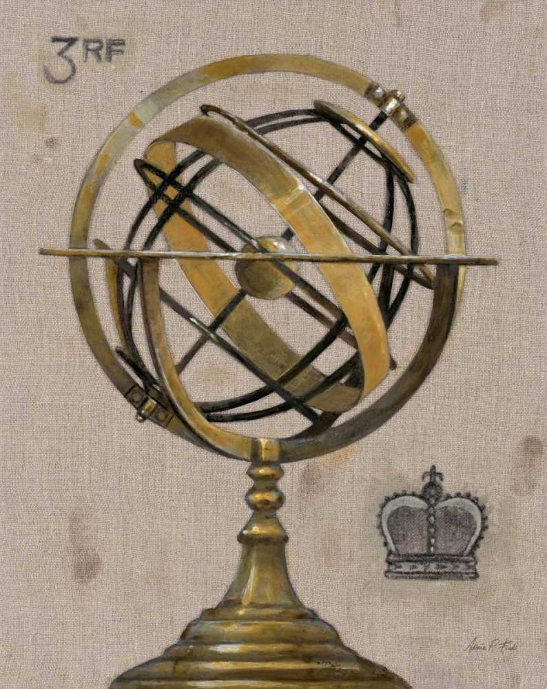 Industrial Chic Armillary Globe art print by Arnie Fisk for $57.95 CAD