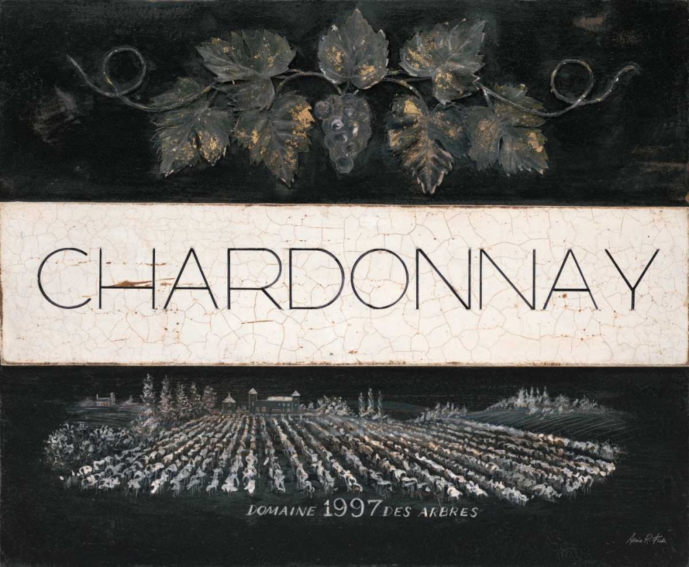 Chardonnay Cellar Reserve art print by Arnie Fisk for $57.95 CAD