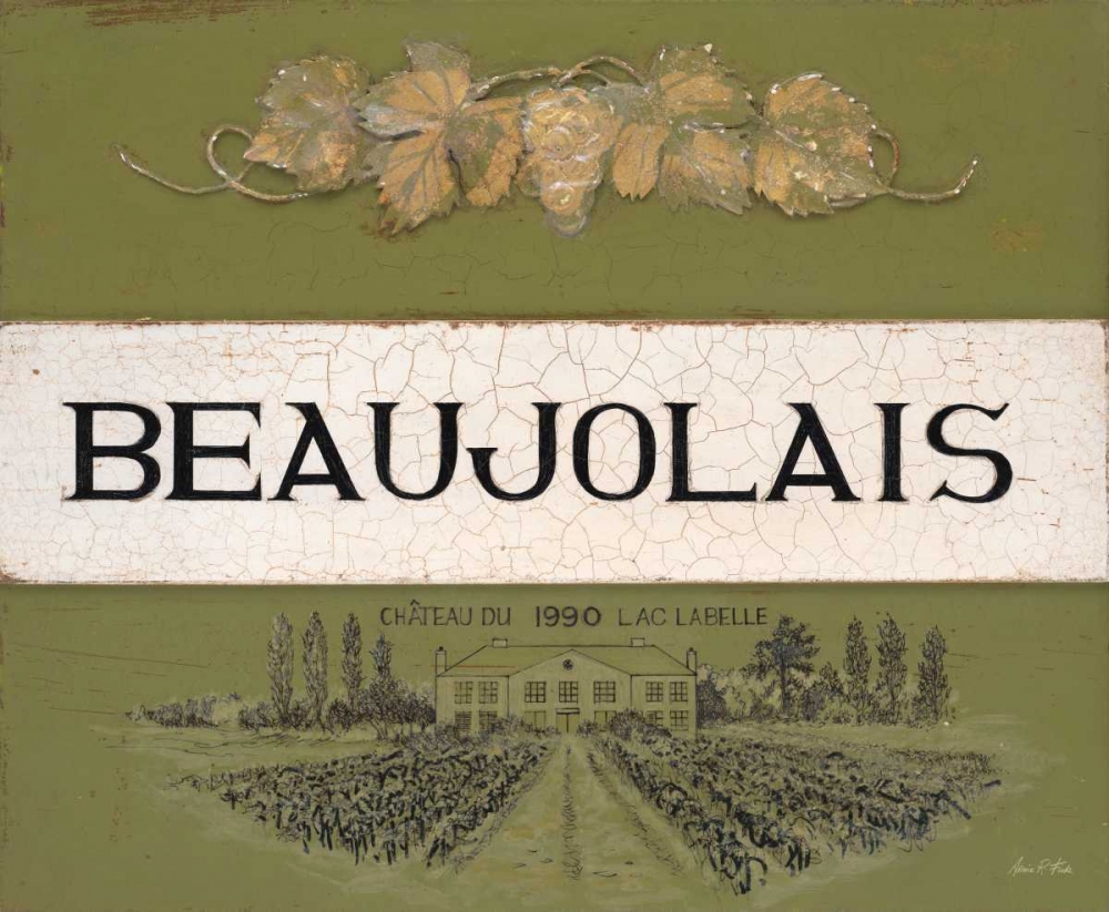 Beaujolais Cellar Reserve art print by Arnie Fisk for $57.95 CAD