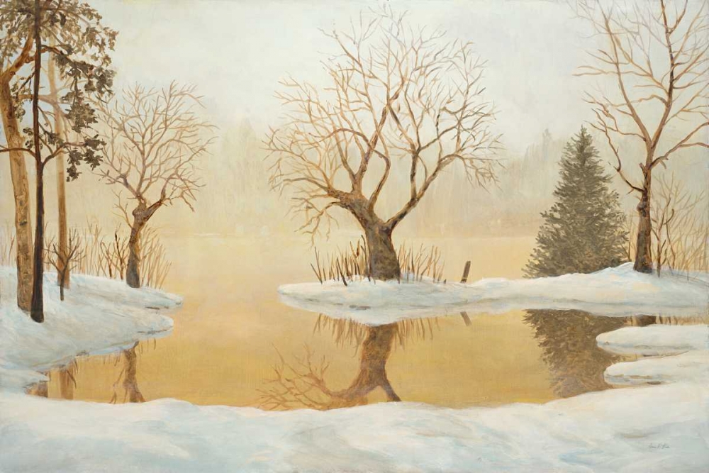 Winter Glow art print by Arnie Fisk for $57.95 CAD