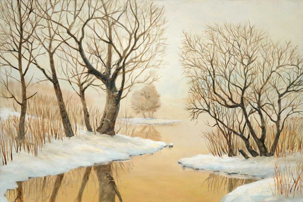 Winter Lake art print by Arnie Fisk for $57.95 CAD
