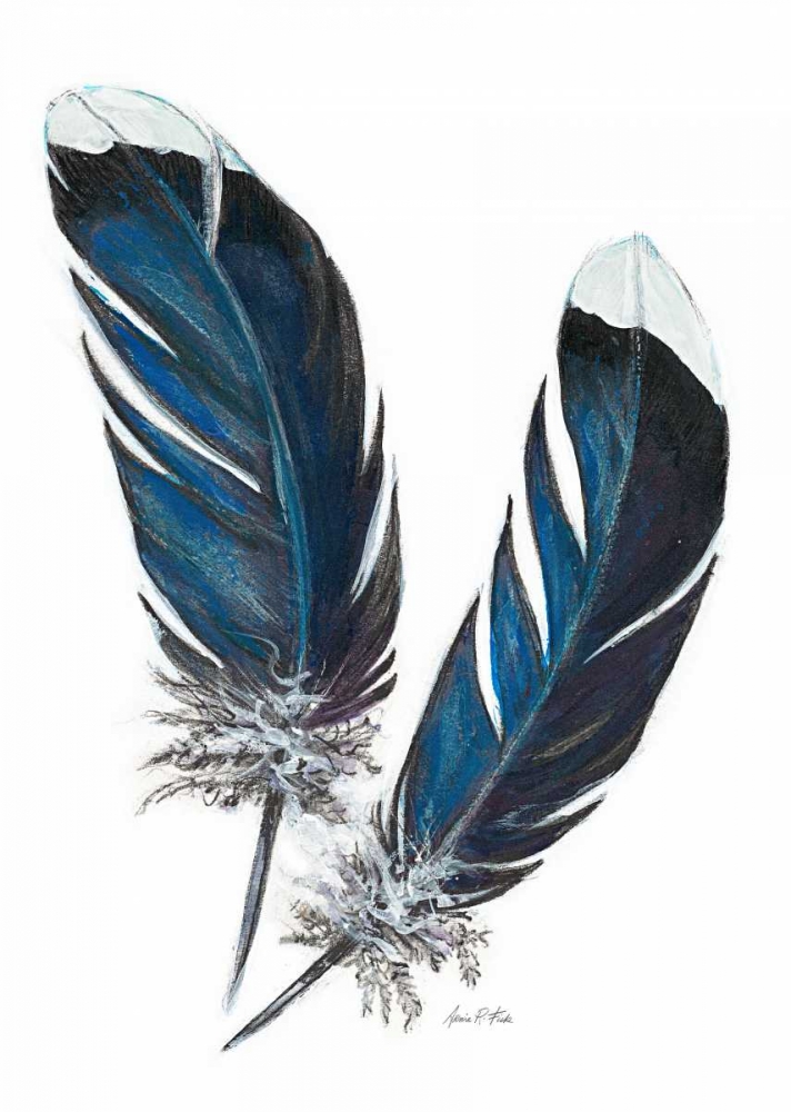 Feather Study 4 art print by Arnie Fisk for $57.95 CAD