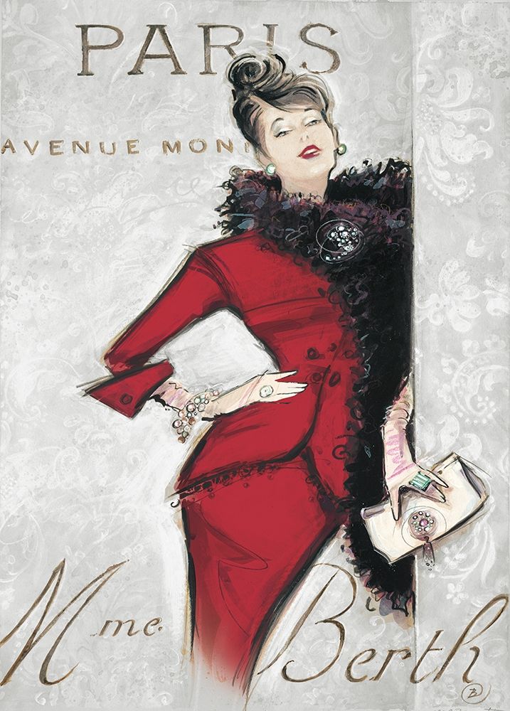 Paris Style Femme art print by Chad Barreett for $57.95 CAD