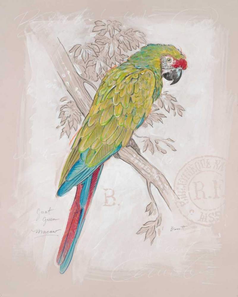 Chartreuse Tropical art print by Chad Barrett for $57.95 CAD