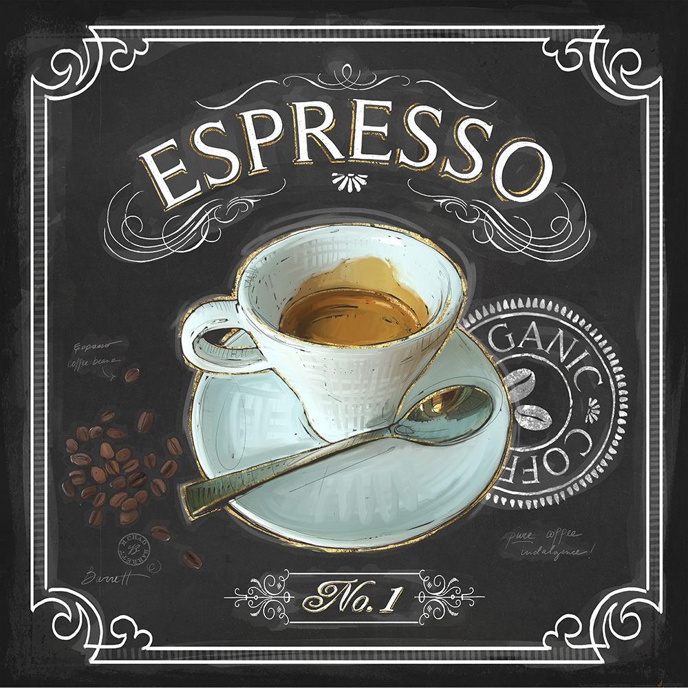 Coffee House Espresso art print by Chad Barrett for $57.95 CAD