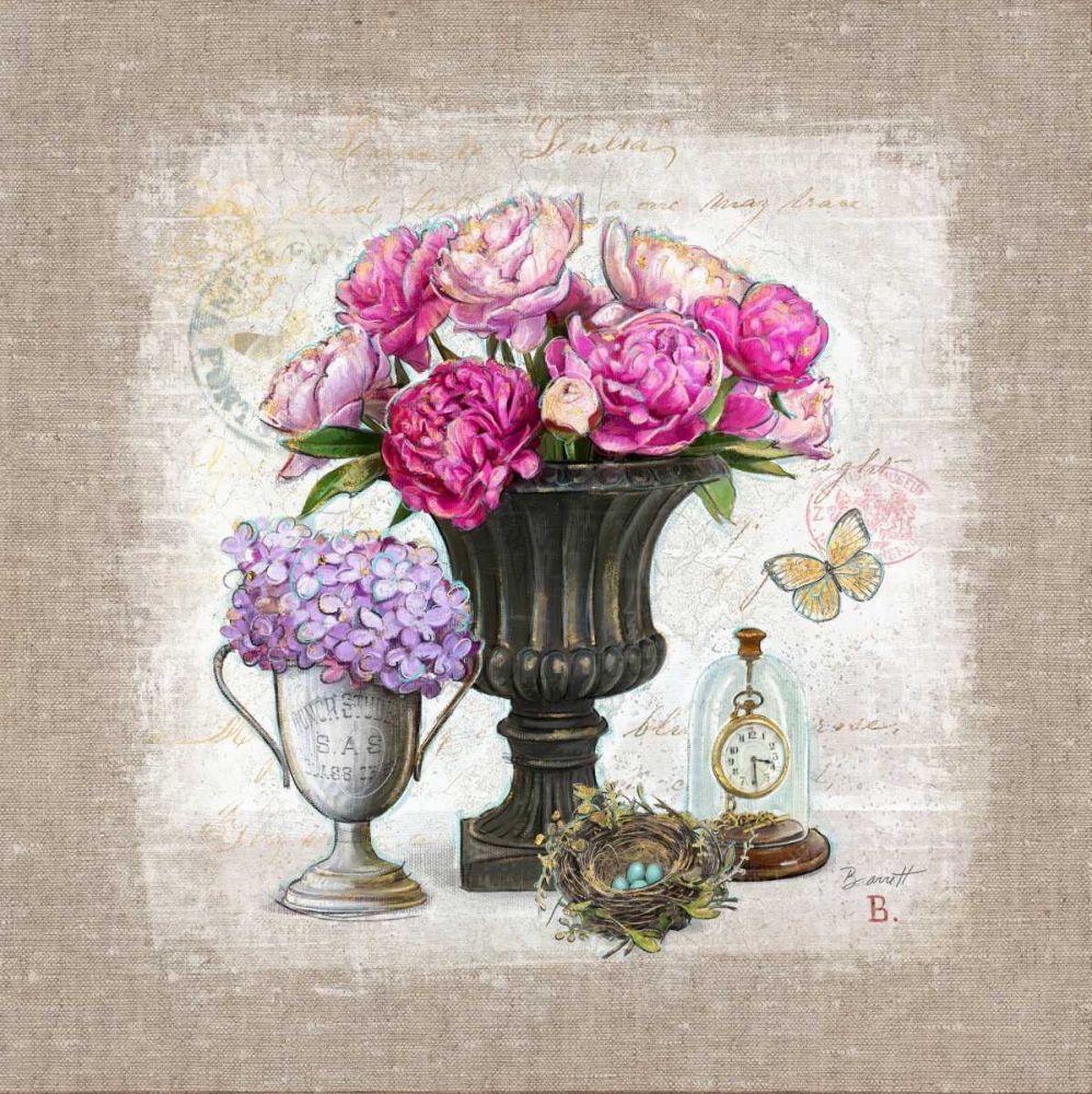 Vintage Estate Florals 1 art print by Chad Barrett for $57.95 CAD