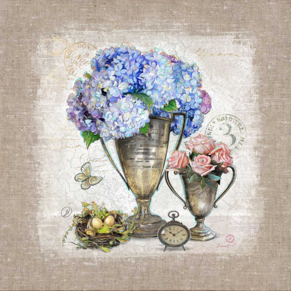 Vintage Estate Florals 3 art print by Chad Barrett for $57.95 CAD