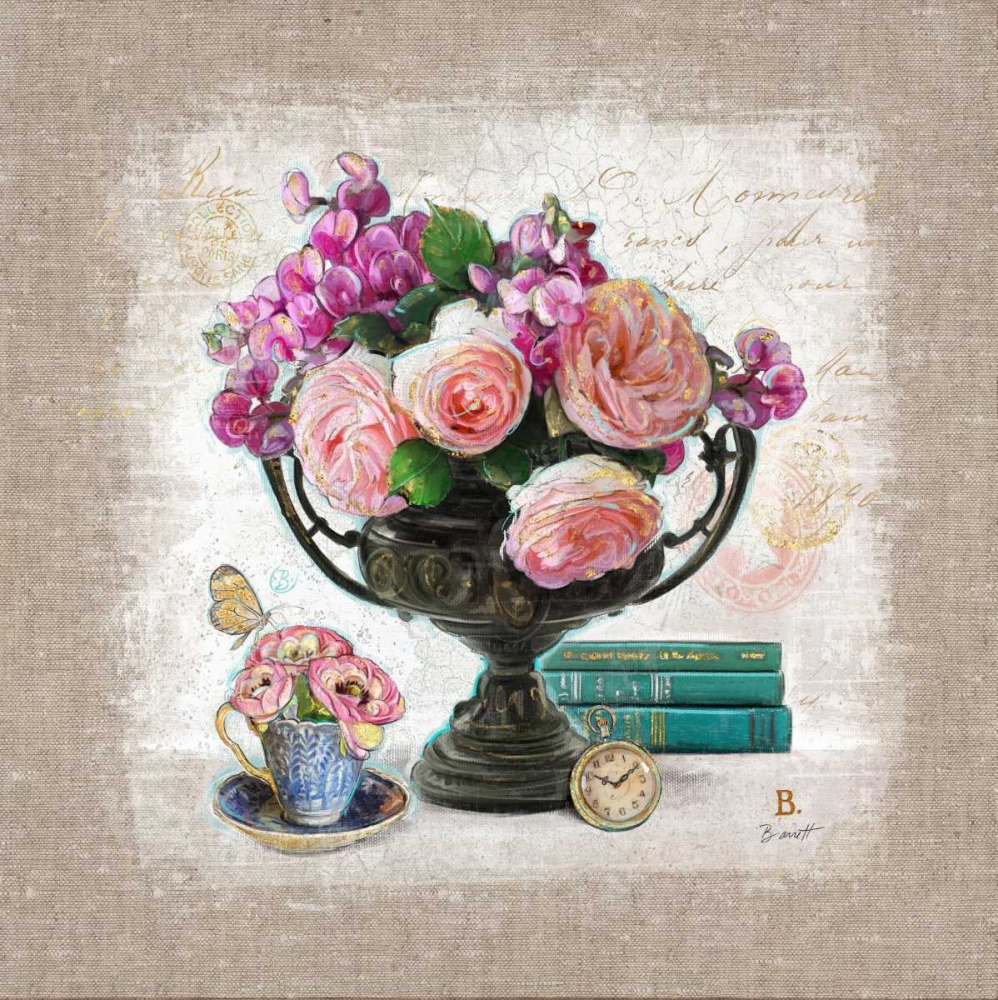 Vintage Estate Florals 4 art print by Chad Barrett for $57.95 CAD