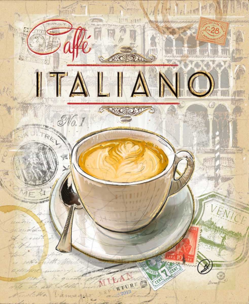Caffe Italiano art print by Chad Barrett for $57.95 CAD